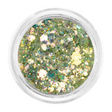 Sclipici Unghii LUXORISE - Sage Sparkle, Holo Glitter Collection, LUXORISE Nail Art