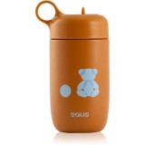 Equa Kids sticlă inoxidabilă pentru apă pentru copii Teddy Bear 400 ml