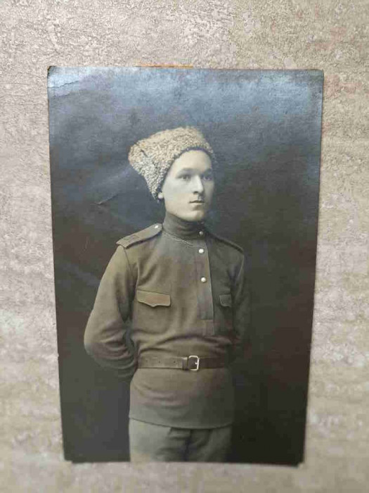 FOTOGRAFIE, PORTRET DE SOLDAT. INTERBELICA. 64-142218