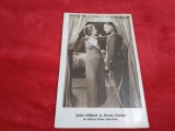 Cumpara ieftin CARTE POSTALA- JOHM GILBERT SI GRETA GARBO CIRCULATA