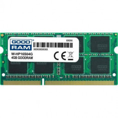 Memorie laptop Goodram 4GB (1x4GB) DDR3 1600MHz CL11 1.5V HP foto