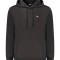 Hanorac barbati, cu mini logo brodat, Regular fit, Negru, M