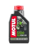 Ulei Motor Moto Motul 5100 10W50 4T 1L, Sintetic, Protectie Superiora, API SL/SG/SH, JASO MA