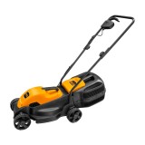 Masina Tuns Iarba 1200W INGCO &ndash; LM321, 220&ndash;240V, 3300 rpm, latime taiere 320 mm, 3 trepte inaltime, cos colector 28L, perii carbon incluse
