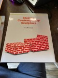 Ian Dawson Making Contemporary Sculpture, Crowood, arta sculpturii moderne, stare buna, 204 pagini