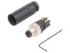 Conector M8 Tată 4 PIN Drept pe Cablu IP67 30V