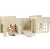 Castel mare pentru iepuri Navaris, 114x40x38.5 cm, usor de asamblat, NAV0000176B002C