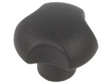Buton de Reglare 25mm Filet M6 10mm H20mm VTT