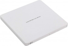 Ultra slim portable dvd-r white hitachi-lg gp60nw60.auae12w gp60nw60 series dvd write /read speed: 8x cd foto