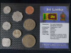 Seria completata monede - Sri Lanka 1978 - 2006, 8 monede, Asia