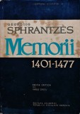 Cumpara ieftin Memorii 1401-1477 - 1966 - Georgios Sphrantzes (@P59)