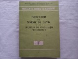 INDICATOR DE NORME DE DEVIZ PENTRU LUCRARI DE INSTALATII FRIGORIFICE, F, 1981