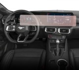 Folie Protectie Navigatie Ford Mustang GT 2023+, Duragon, protectie Display Navigatie, silicon Transparent, Anti-zgarieturi, kit instalare
