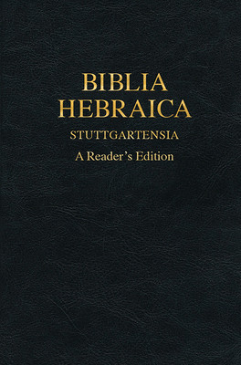 Biblia Hebraica Stuttgartensia: A Reader&amp;#039;s Edition foto