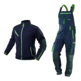 Set imbracaminte de lucru, geaca polar si salopeta, model Premium, bleumarin, M/50, NEO