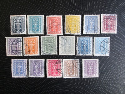 AUSTRIA LOT STAMPILAT=84 foto