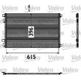 RADIATOR CLIMA MEGANE II