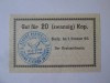 Rara! Lituania/Lithuania 20 Kopeks 1915-2015 UNC:A 100-a aniversare a emisiunii de bani din Seda,produsul din imagini