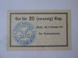 Lithuania 20 Kopeks 1915-2015 UNC:A 100-a aniversare a emisiunii de bani din Seda,produsul din imagini