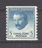 Canal Zone 1962 - John F. Stevens, neuzat