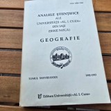 Analele Stiintifice ale Universitatii "Al. I. Cuza" din Iasi. Geografie tomul XXXVIII-XXXIX/1992-1993