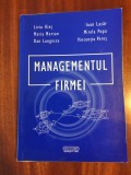 Ilies / Lazar - Managementul firmei (2006 - Ca noua!)