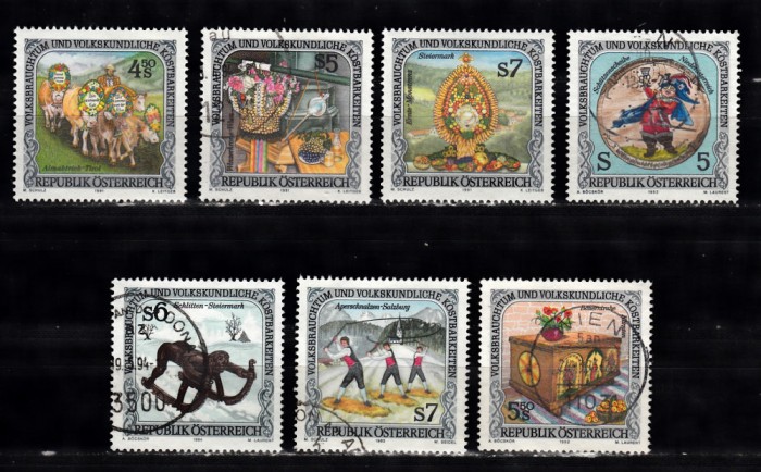 A12 S1 2 - Timbre foarte vechi - Austria - arta