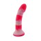 Dildo Leso Double Tone White Red