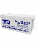 Acumulator AGM VRLA 12V 260A GEL Deep Cycle 520mm x 268mm x h 220mm M8 TED Battery Expert Holland TED003539 (1) SafetyGuard Surveillance