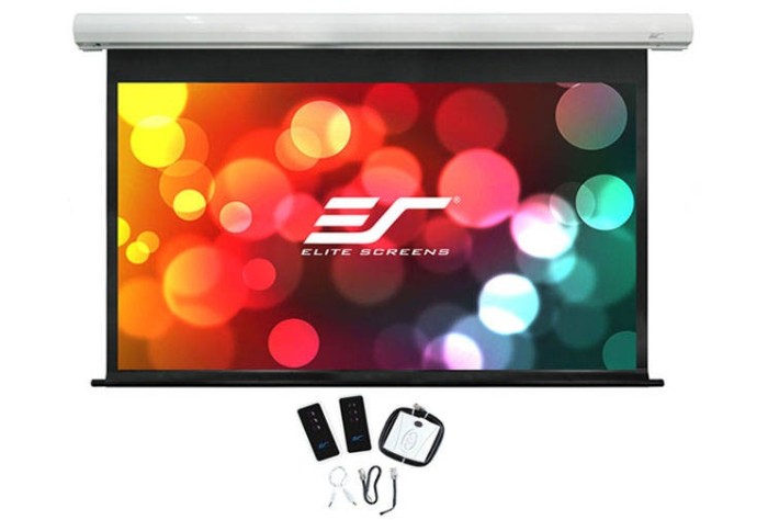 Ecran de proiectie ELITESCREENS 16/9EL300-SK135XHW-E18 dimensiunea vizibila: 299 cm x 168 cm Ecran de proiectie ELITESCREENS 16/9EL300-SK135XHW-E18 dimensiunea vizibila: 299 cm x 168 cm