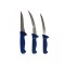 Set 3 cutite profesionale macelarie, 2 cutite dezosat si degresat, 1 cutit