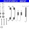 ATE 03.0137-9167.2 Set accesorii, sabot de frana
