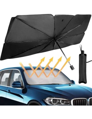 Parasolar auto pentru parbriz tip Umbrela cu husa foto