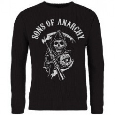 Pulover Tricotat Sons Of Anarchy: Skull Reaper foto