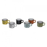 Cana ceramica, alb/ivory, Bistro Cafe Espresso, 120 ml