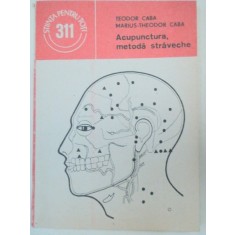 ACUPUNCTURA,METODA STRAVECHE-TEODOR CABA,MARIUS THEODOR CABA BUCURESTI 1989
