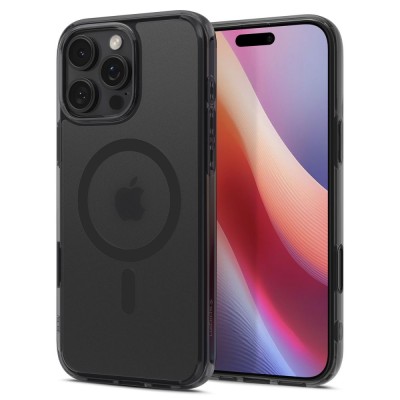 Husa iPhone 16 Pro Max Spigen Ultra Hybrid T MagSafe, cenusiu foto
