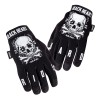 Manusi Moto W-TEC Web Skull, XL