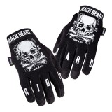 Manusi Moto W-TEC Web Skull, 4XL