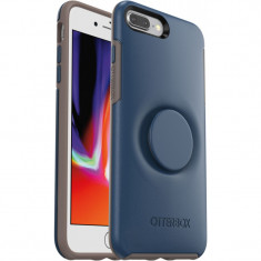 Husa Plastic - TPU OtterBox Symmetry POP pentru Apple iPhone 7 Plus / Apple iPhone 8 Plus, Bleumarin