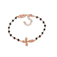 Brățară Eden, rozariu cu spinel negru
