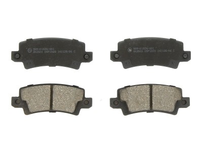 Set placute frana,frana disc TOYOTA COROLLA (CDE12, ZZE12, NDE12, ZDE12) (2001 - 2007) KROTTENDORF KRO3289 foto