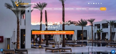 V&amp;acirc;nd turistulvesel.ro &amp;ndash; portal pentru afiliere &amp;icirc;n turism, integrat cu Travelpayouts (Booking.com, Trip.com, Viator, Kiwi.com, etc) foto