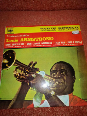 Louis Armstrong L&amp;rsquo;intramontabile CBS 1967 It vinil vinyl VG+ foto