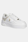 U.S. Polo Assn. sneakers ASUKA femei, culoarea alb, ASUKA009W/5YN1