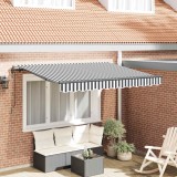 vidaXL Cortina Retractabilă Antracit 300 x 200 cm țesătură 3329540