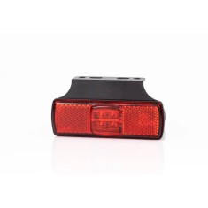 Lampa laterala gabarit LED cu suport rosu 12V-36V