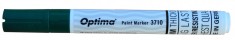 Marker Cu Vopsea Optima Paint 3710, Varf Rotund 4.5mm, Grosime Scriere 2-3mm - Verde foto