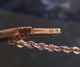 Brățară vieneză Art Nouveau cu diamante din aur de 14 Karate 585, &icirc;n jurul anului 1900