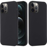 Husa Silicon TPU Slim Antisoc NEGRU Apple iPhone 12 Mini Protectie Camera, Antizgarieturi